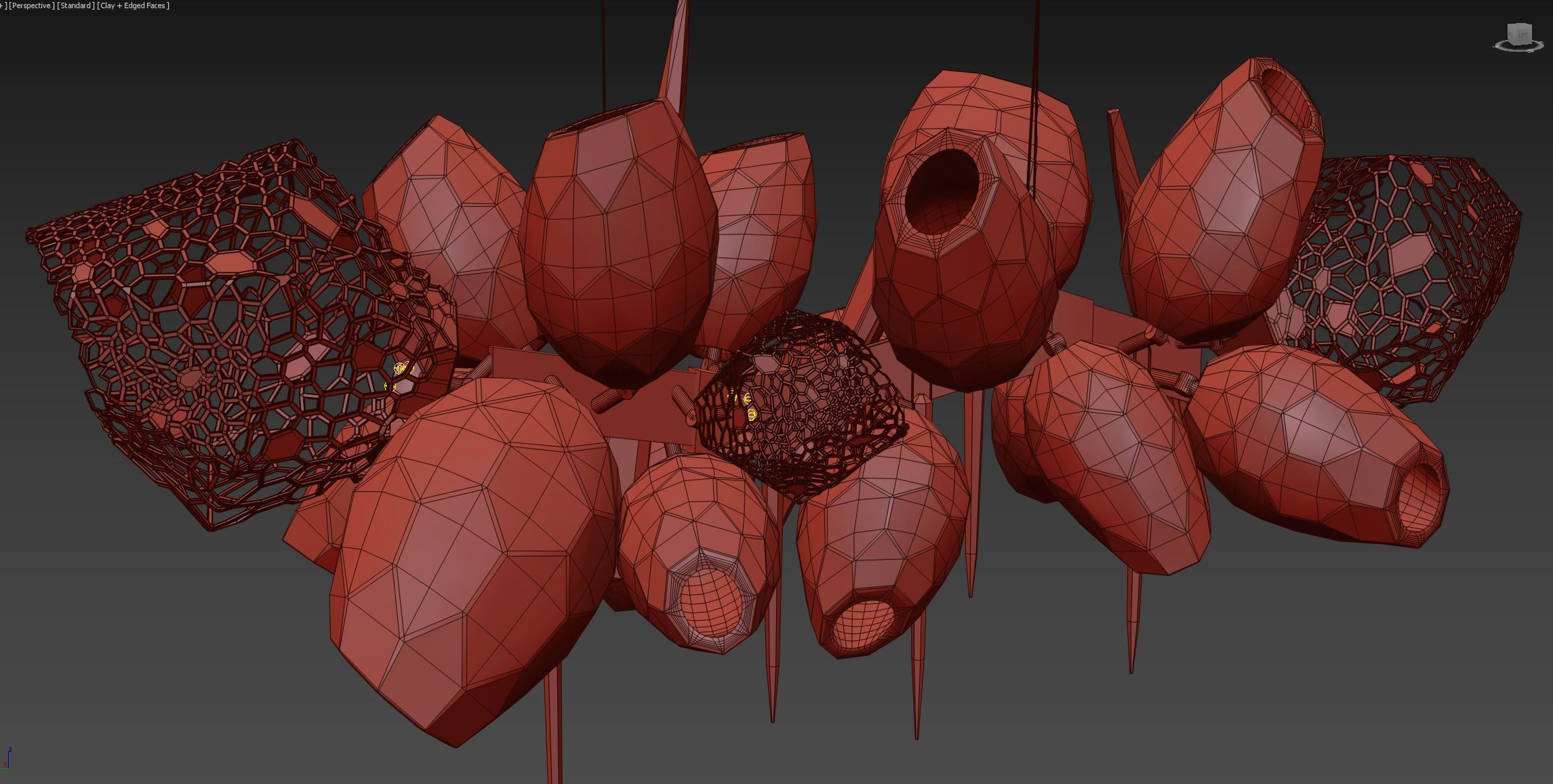 Britannica Chandelier Horizontal-1 3D model_5