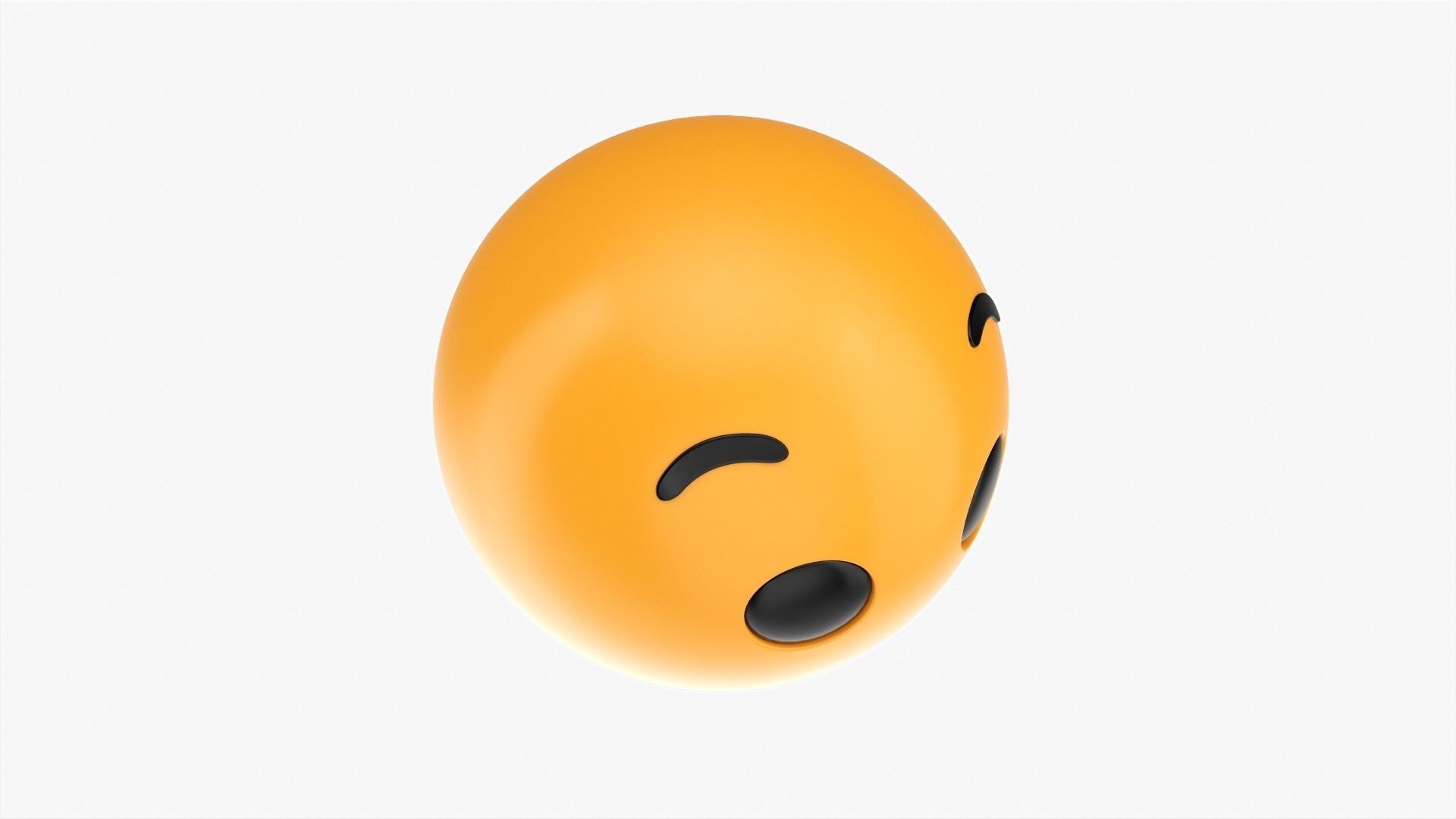 Emoji 065 Sad 3D model_3
