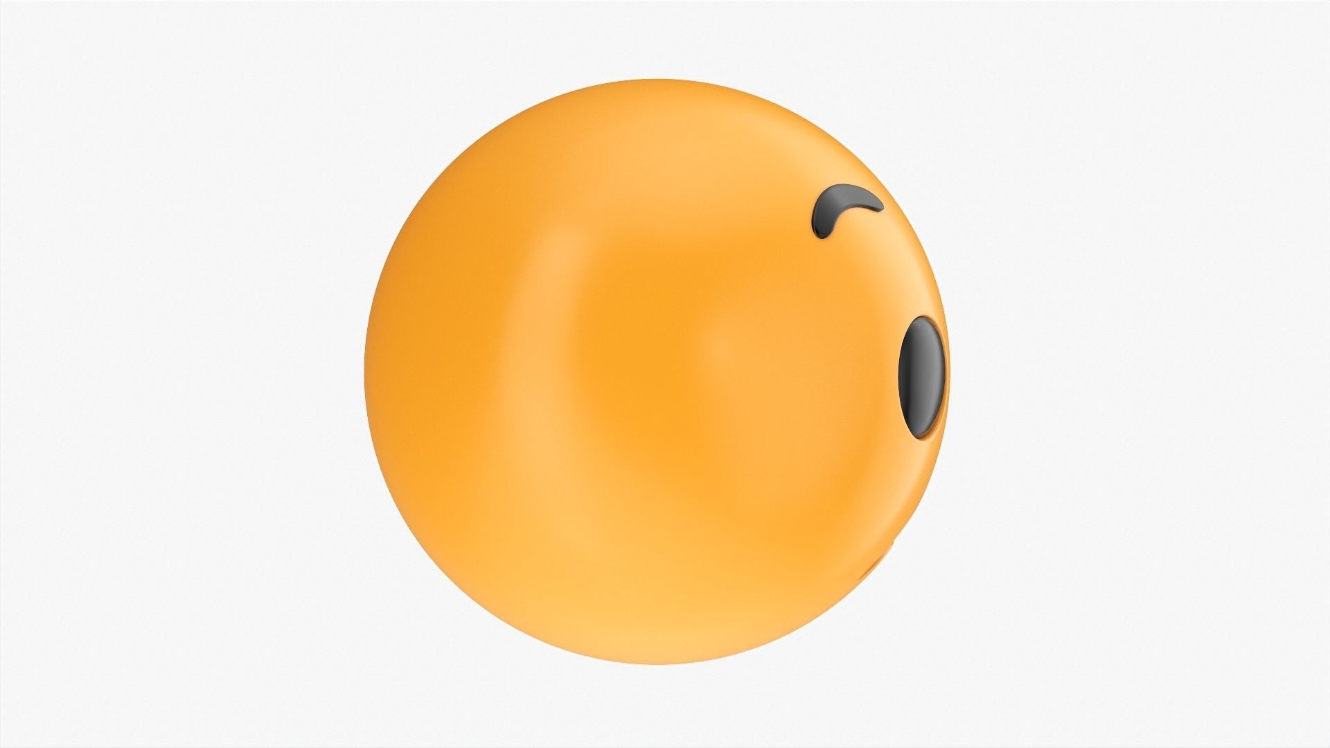 Emoji 065 Sad 3D model_2