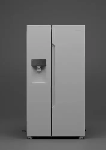 Fridge Hisense 514L side by side fridge with water dispenser