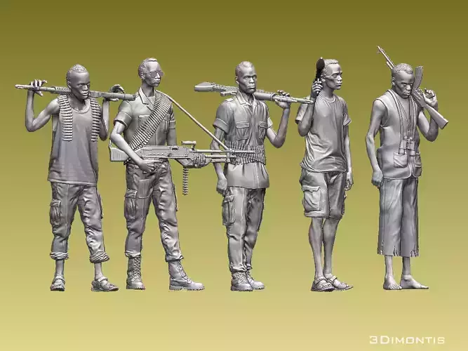 Samali pirates 3D print model