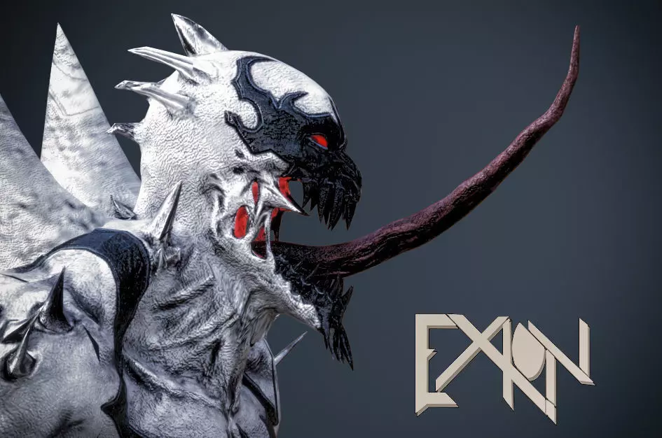Anti-Venom exion 3D model_0