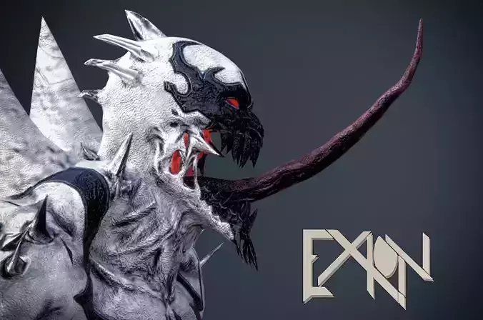 Anti-Venom exion 3D model