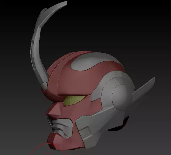 Cybercop Jupiter Helmet 3D print model
