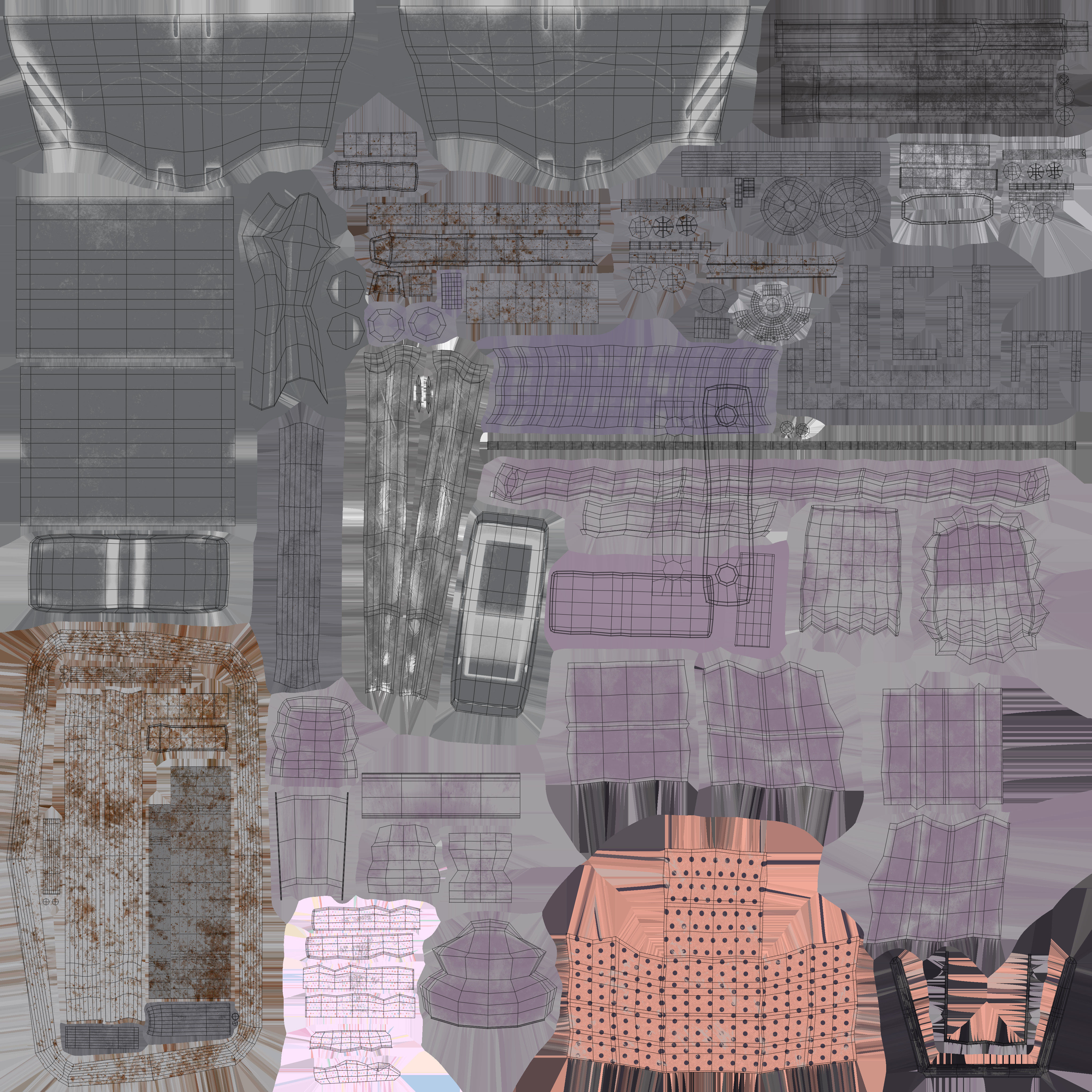 Baby Stroller  3D model_12