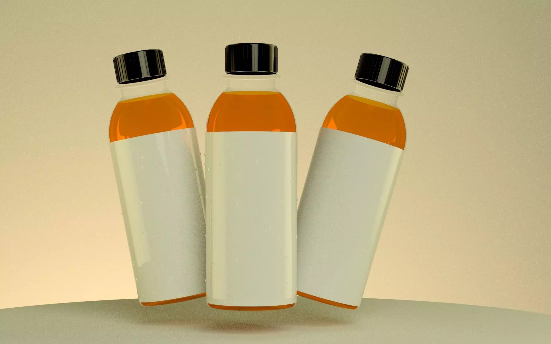 3d Juice Bottle Free 3D model_0