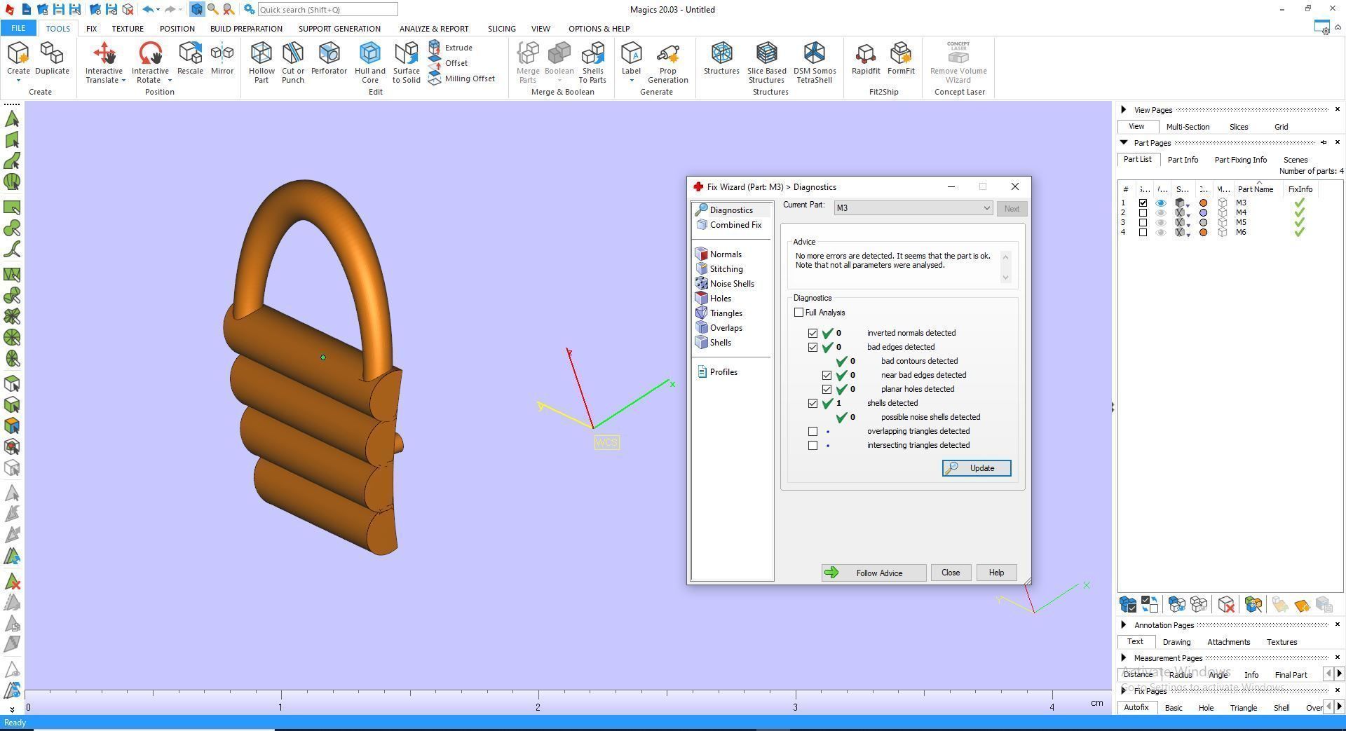 Ring M2 Mens luxury ring with gem 3D print model_27