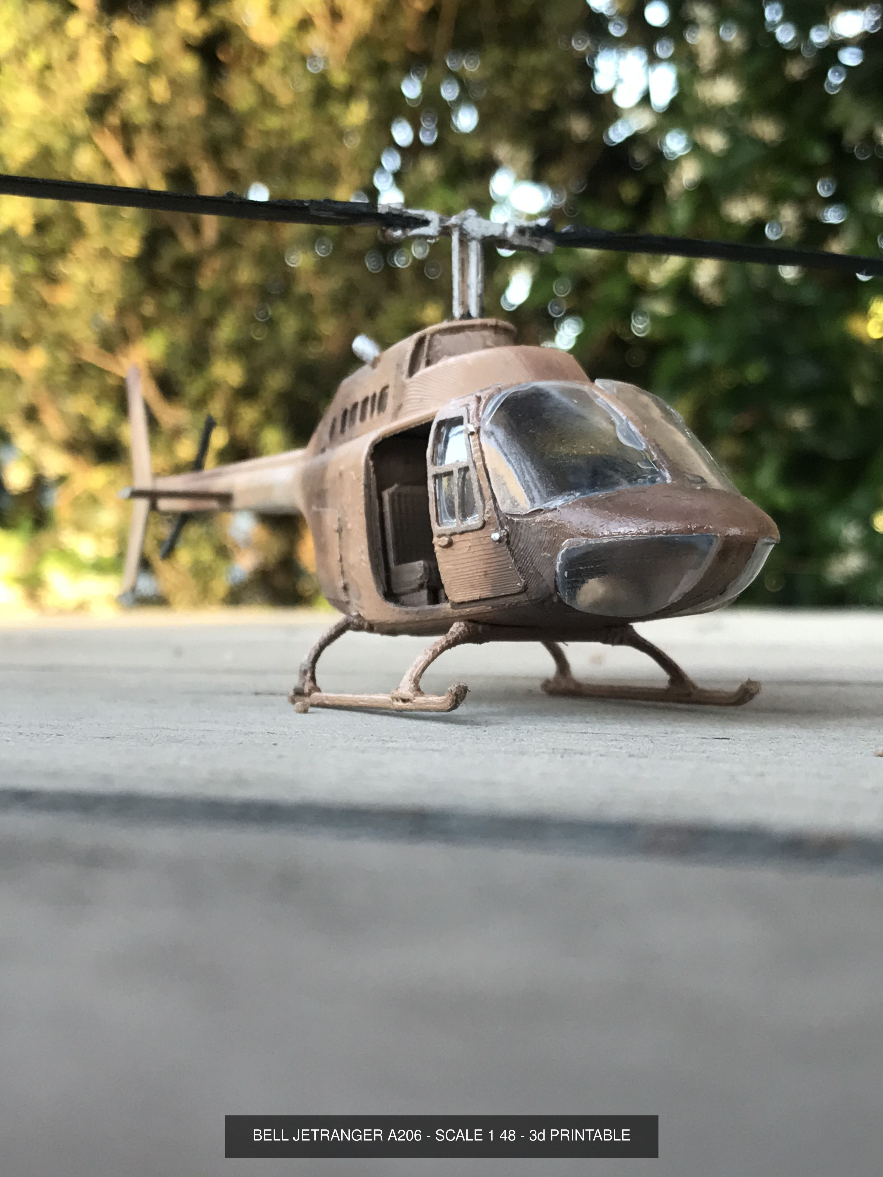 Printable Scale Model Helicopters - Assembly kits 3D Model Collection_3