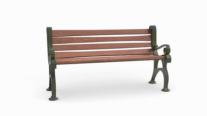 Bench 3D model