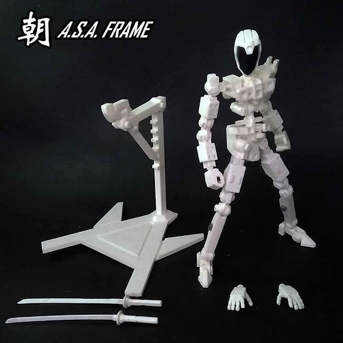 ASA Frame - Base Action Figure Free 3D print model