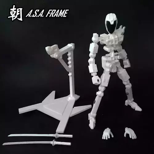ASA Frame - Base Action Figure Free 3D print model