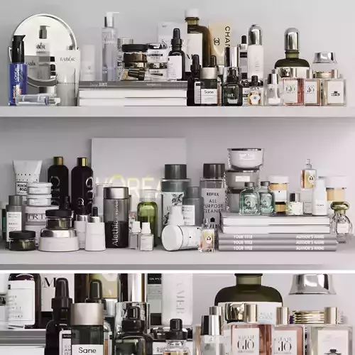 Huge set of cosmetics