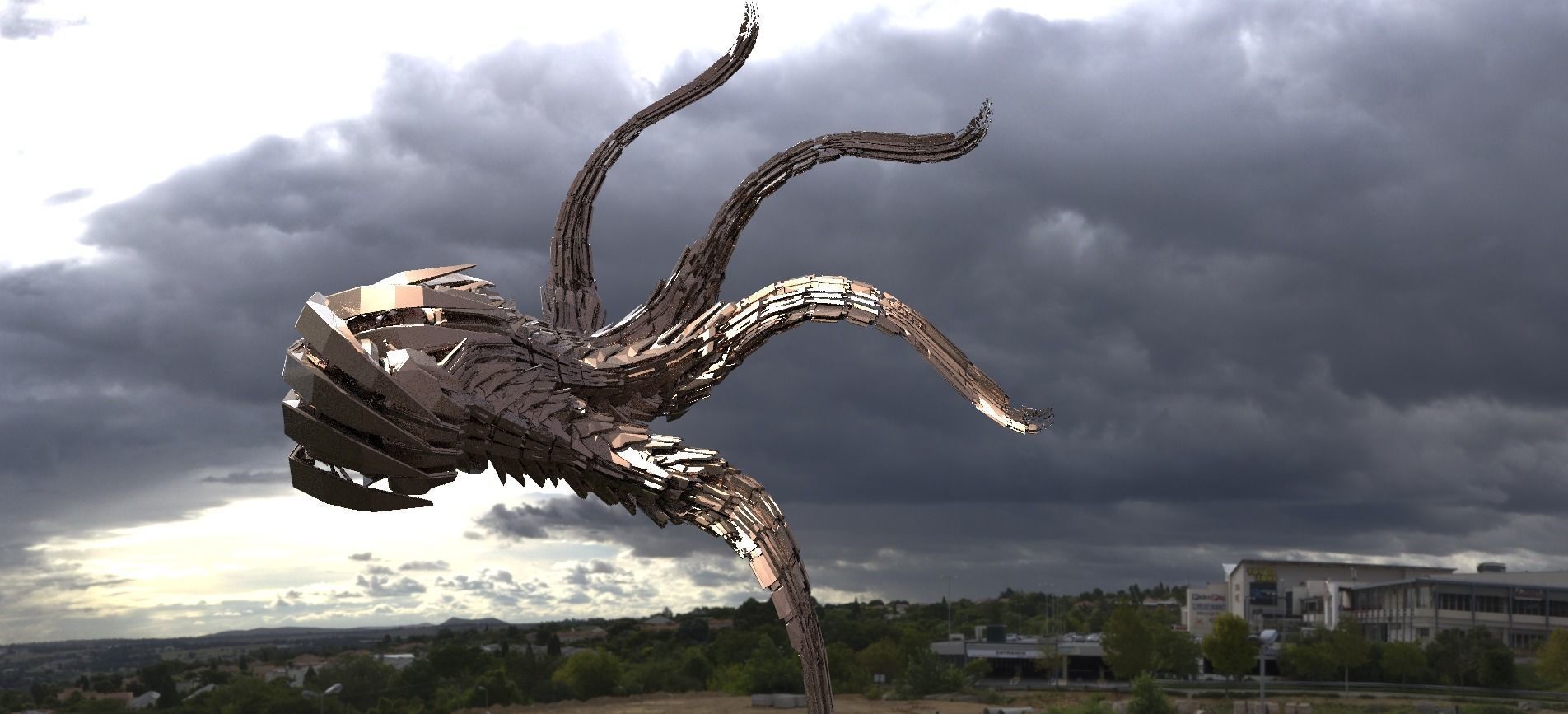 Squid Robot 1 3D model_1