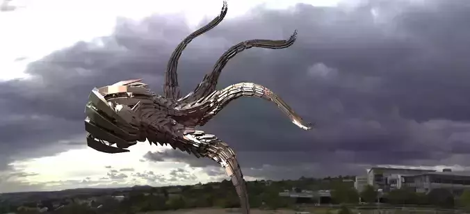 Squid Robot 1 3D model