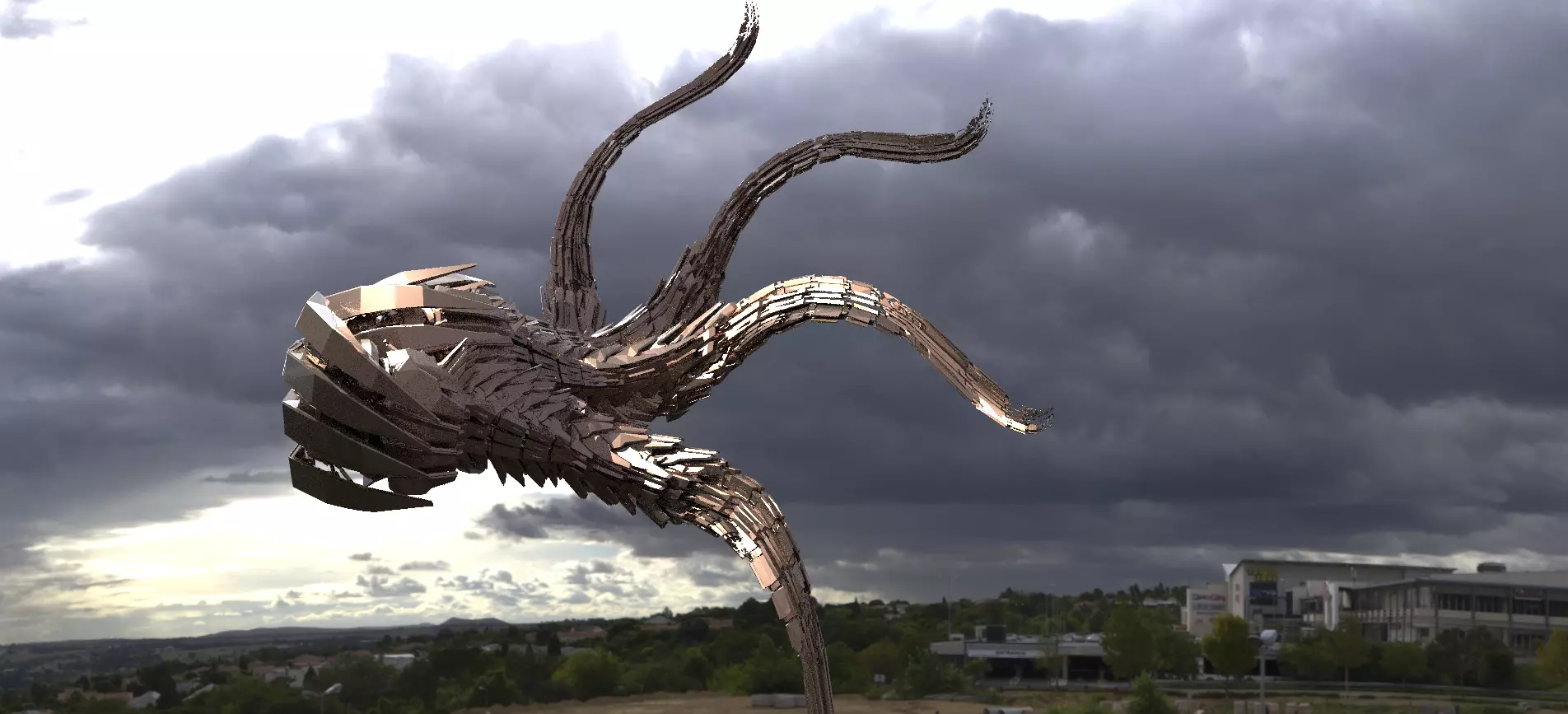 Squid Robot 1 3D model_0