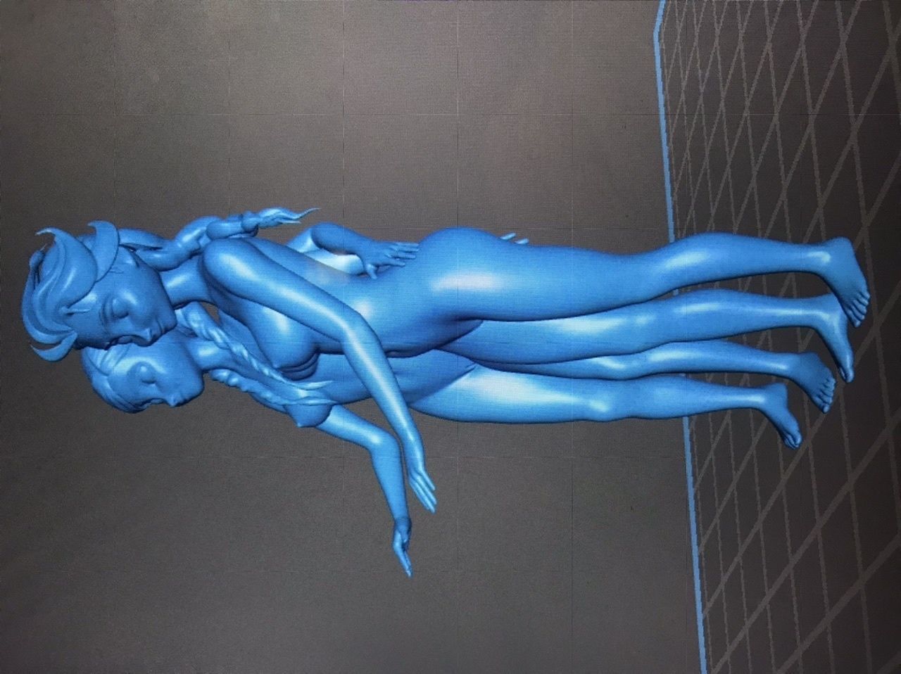 Anna and Elsa NSFW 3D model_1