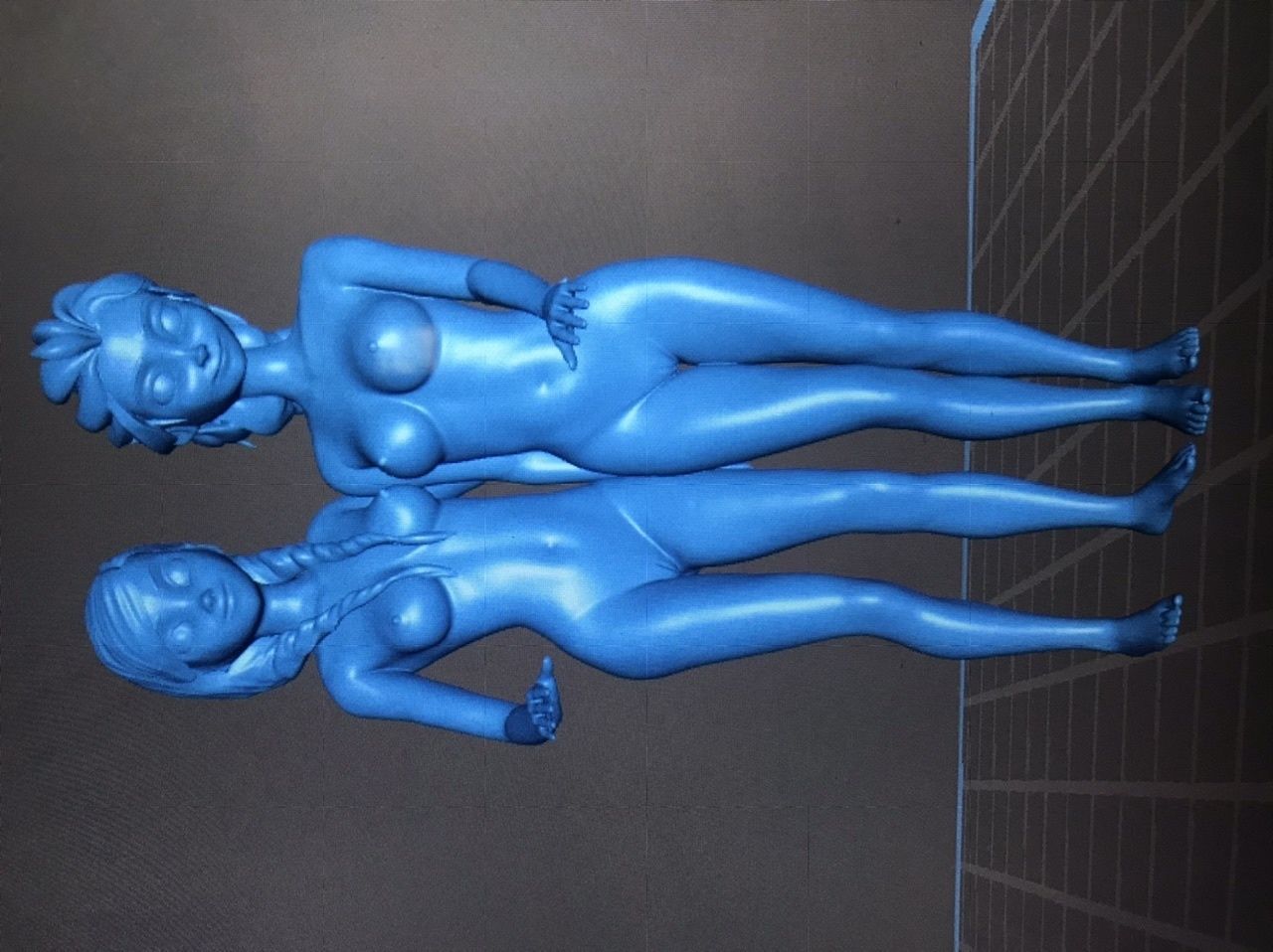 Anna and Elsa NSFW 3D model_4