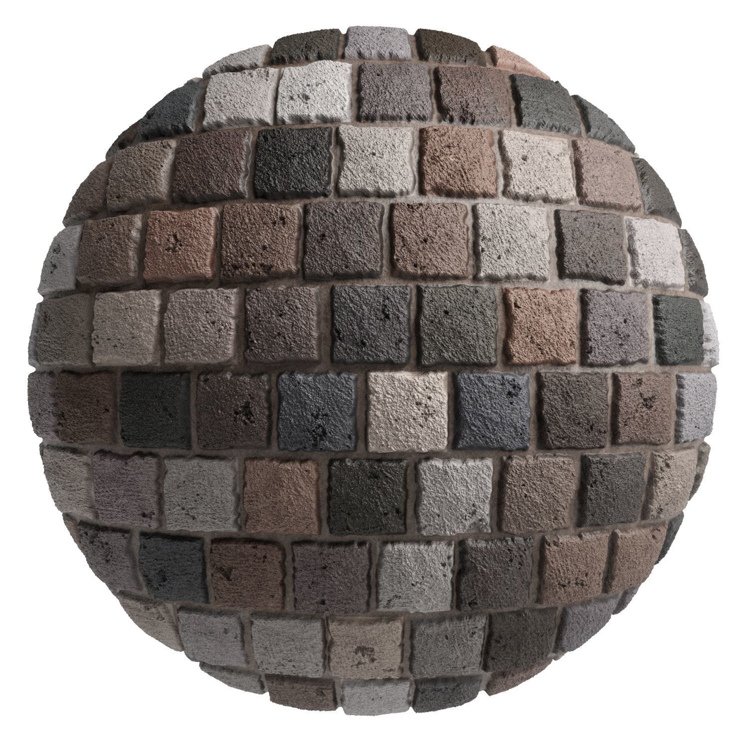 Ston Wall Material 15- Stone Wall Decorative Pbr 4k Texture_2