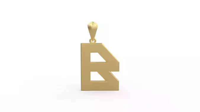 Initial Letters Pendant Agames B