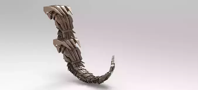 Robot tail 1 3D 3D model