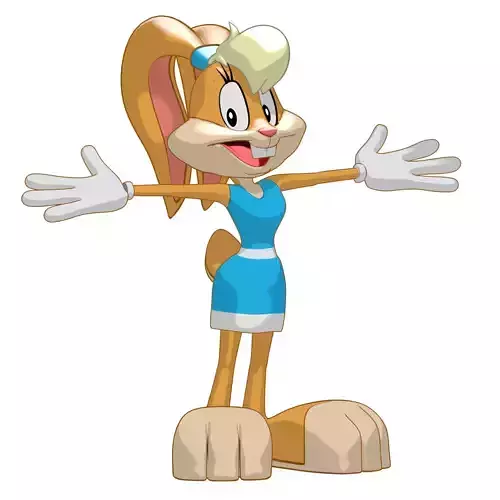 Lola Bunny The Looney Tunes Show 3D model
