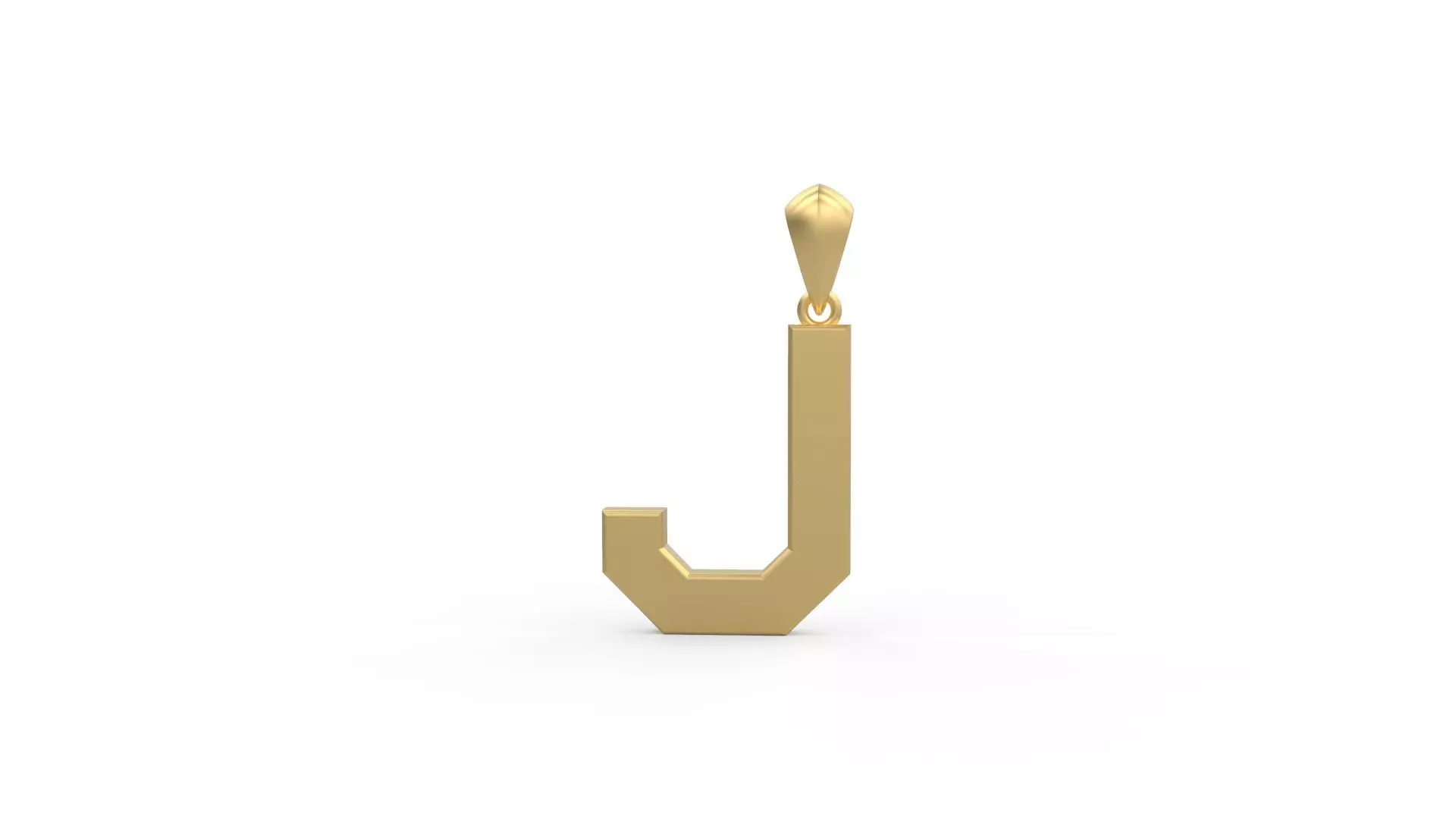 Initial Letters Pendant Agames J 3D print model