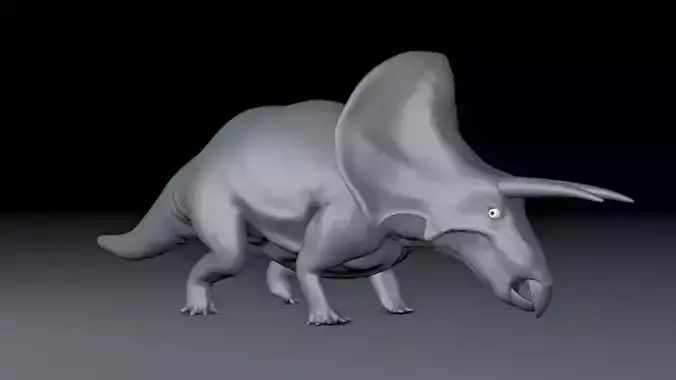 Triceratops dinosaur