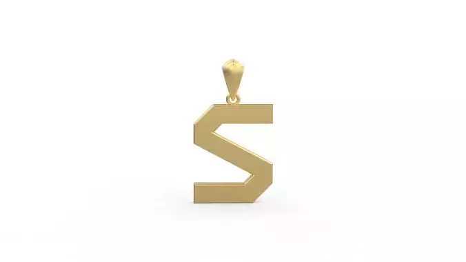 Initial Letters Pendant Agames S