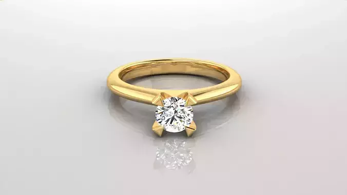 Ring M11 The luxury female ring with gem Wedding