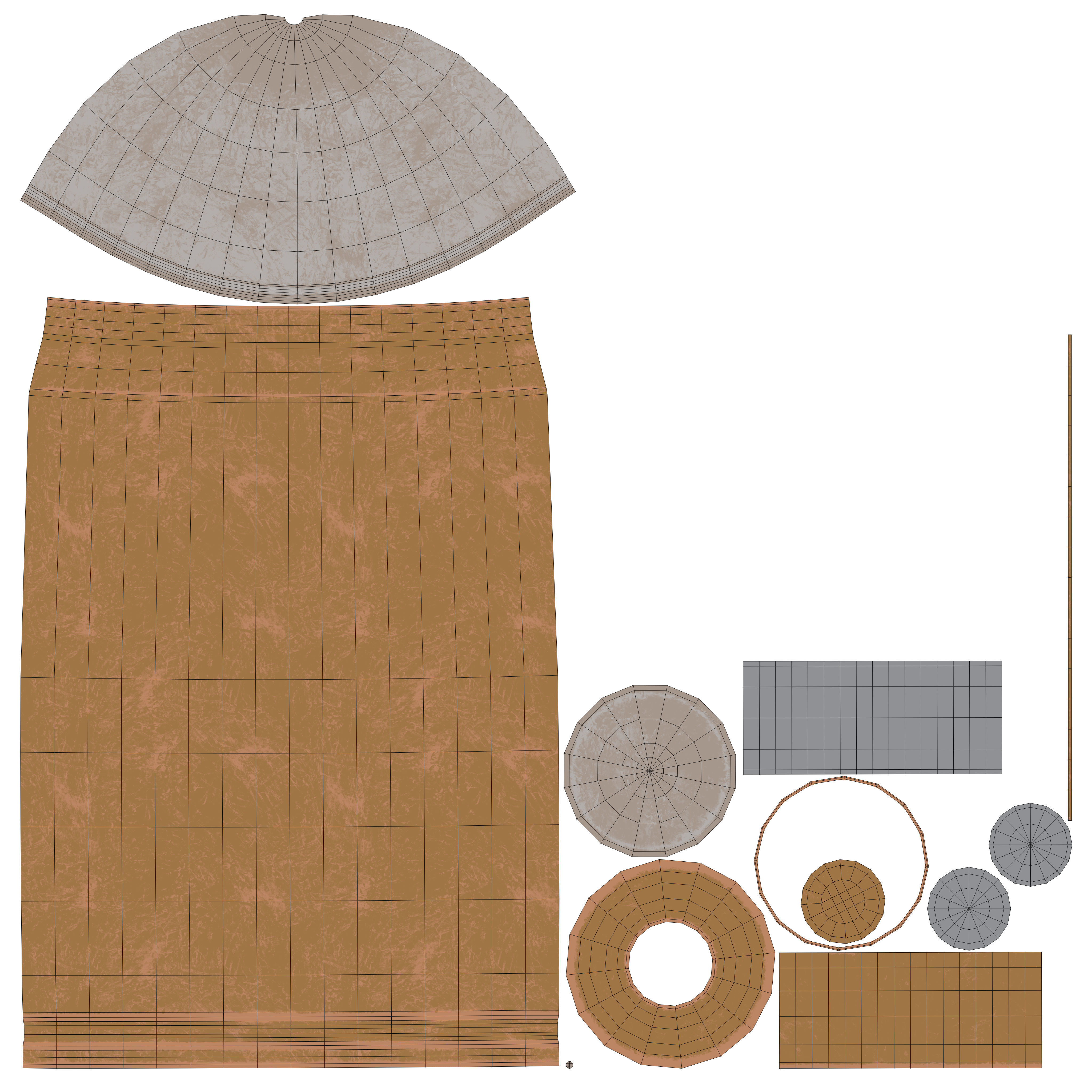 Bullet Pack 3D model_22