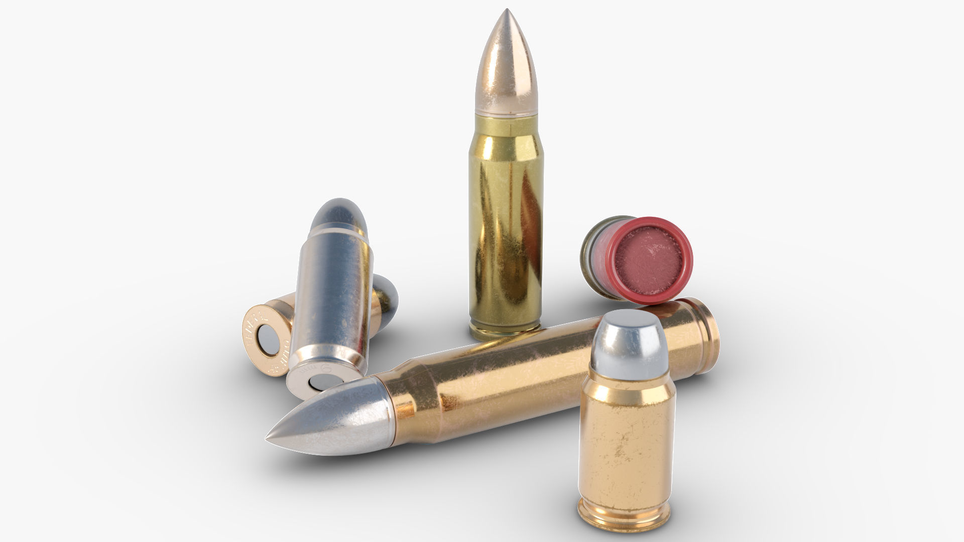 Bullet Pack 3D model_4