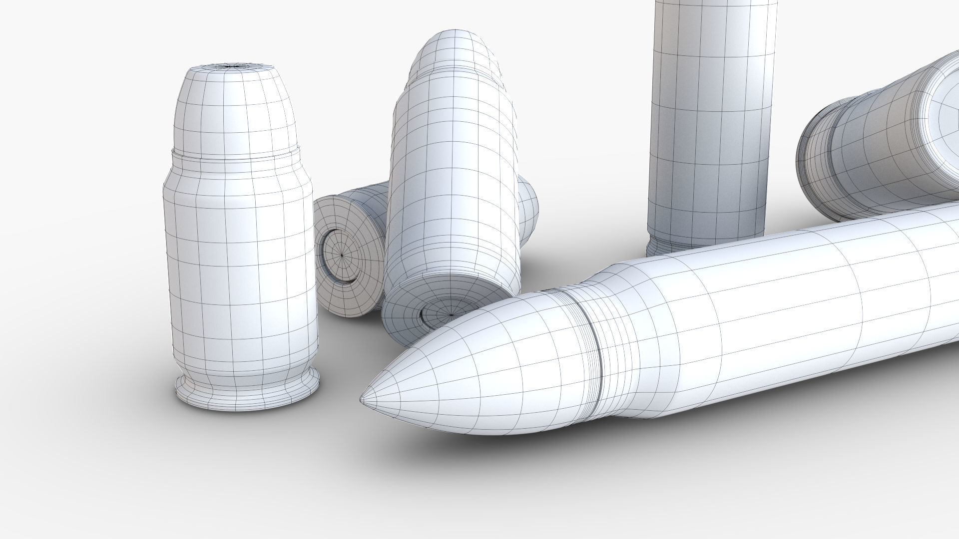 Bullet Pack 3D model_15