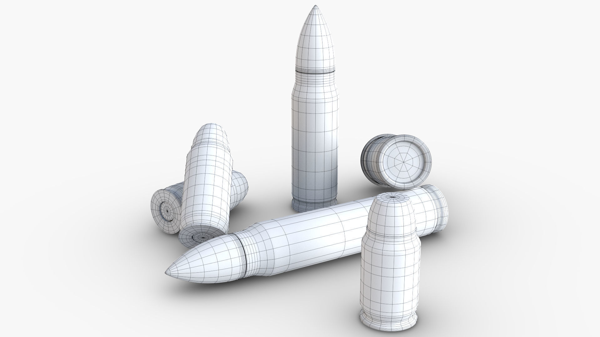 Bullet Pack 3D model_16