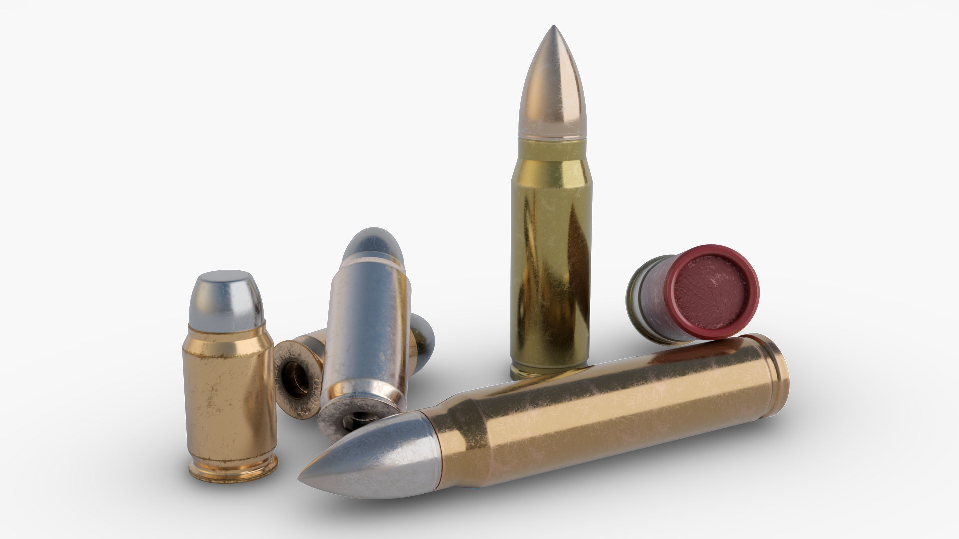 Bullet Pack 3D model_8