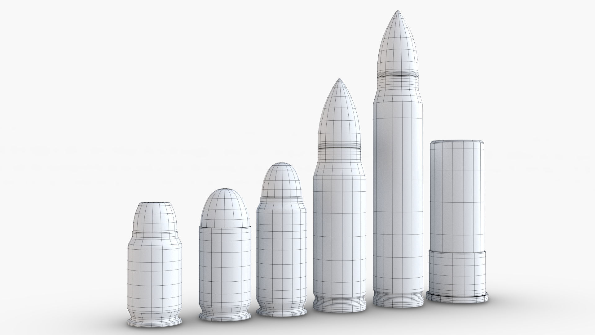 Bullet Pack 3D model_19