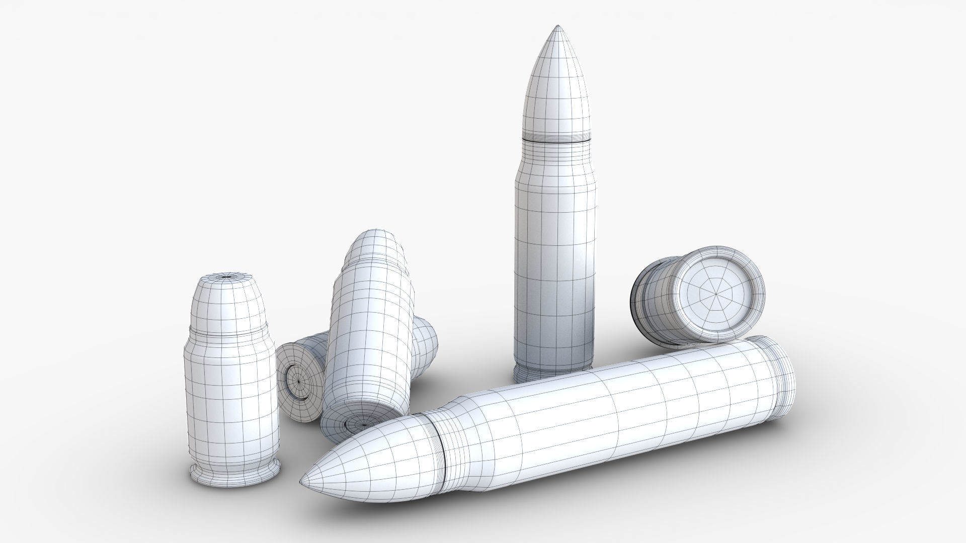 Bullet Pack 3D model_14