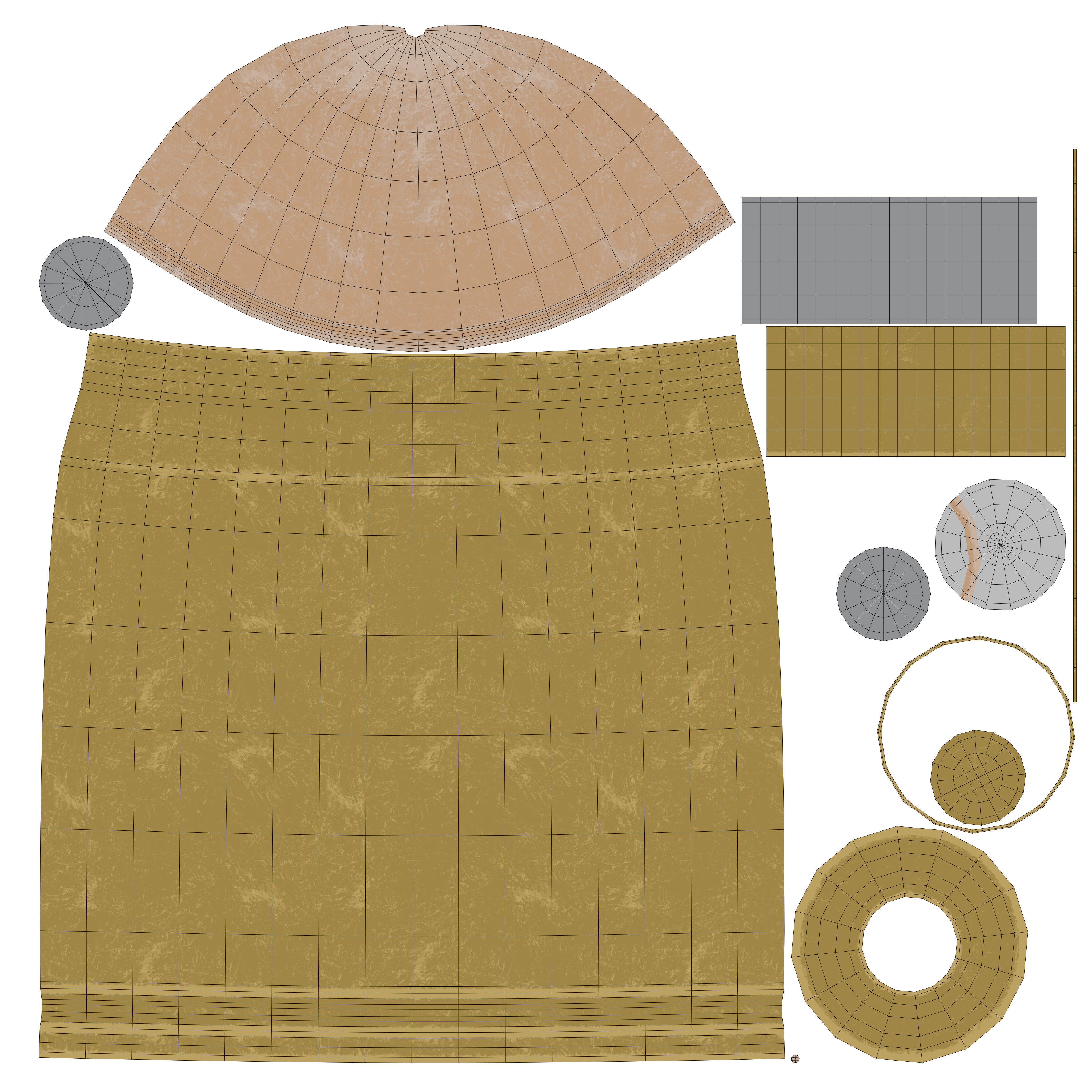 Bullet Pack 3D model_23