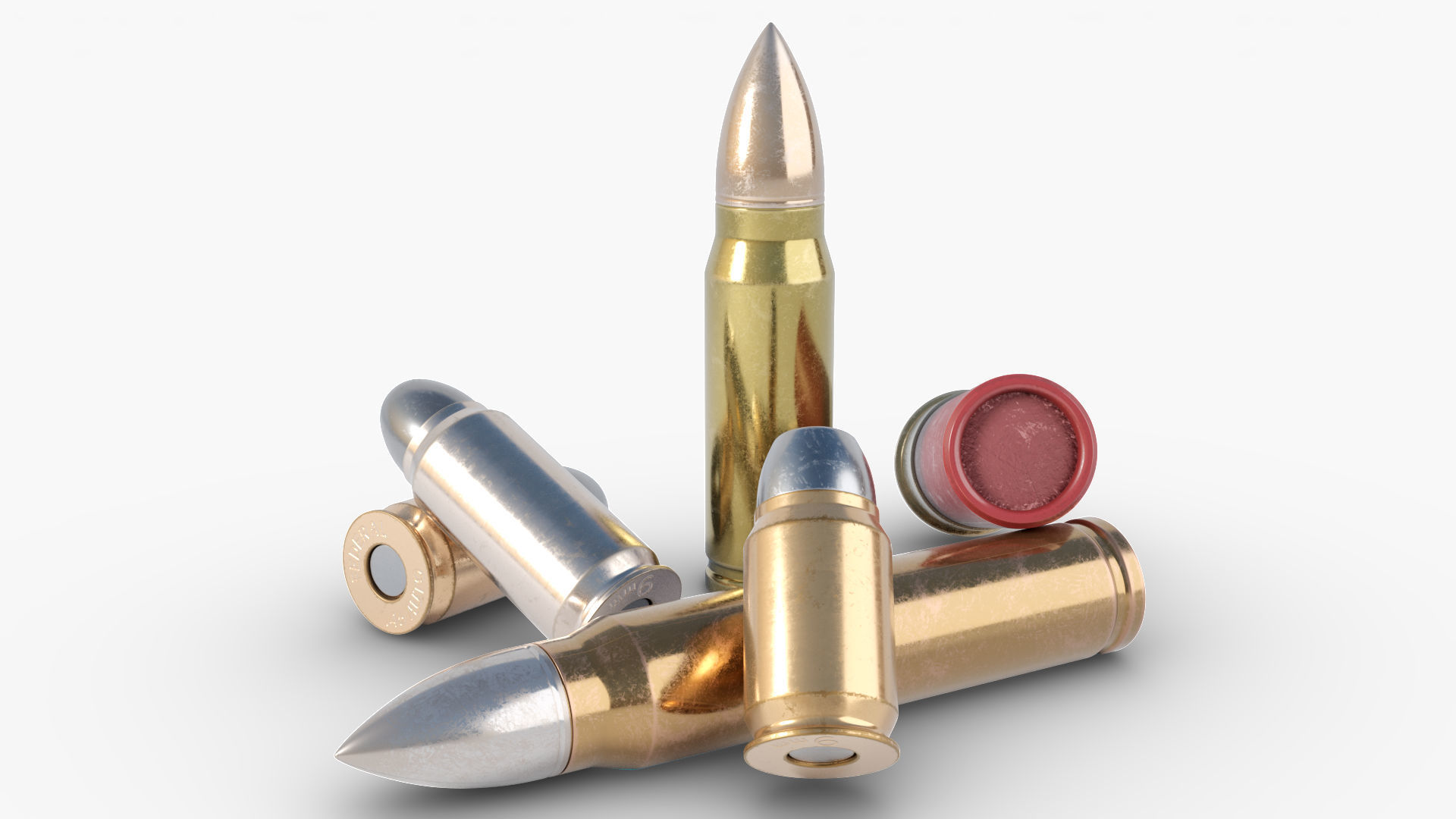 Bullet Pack 3D model_5