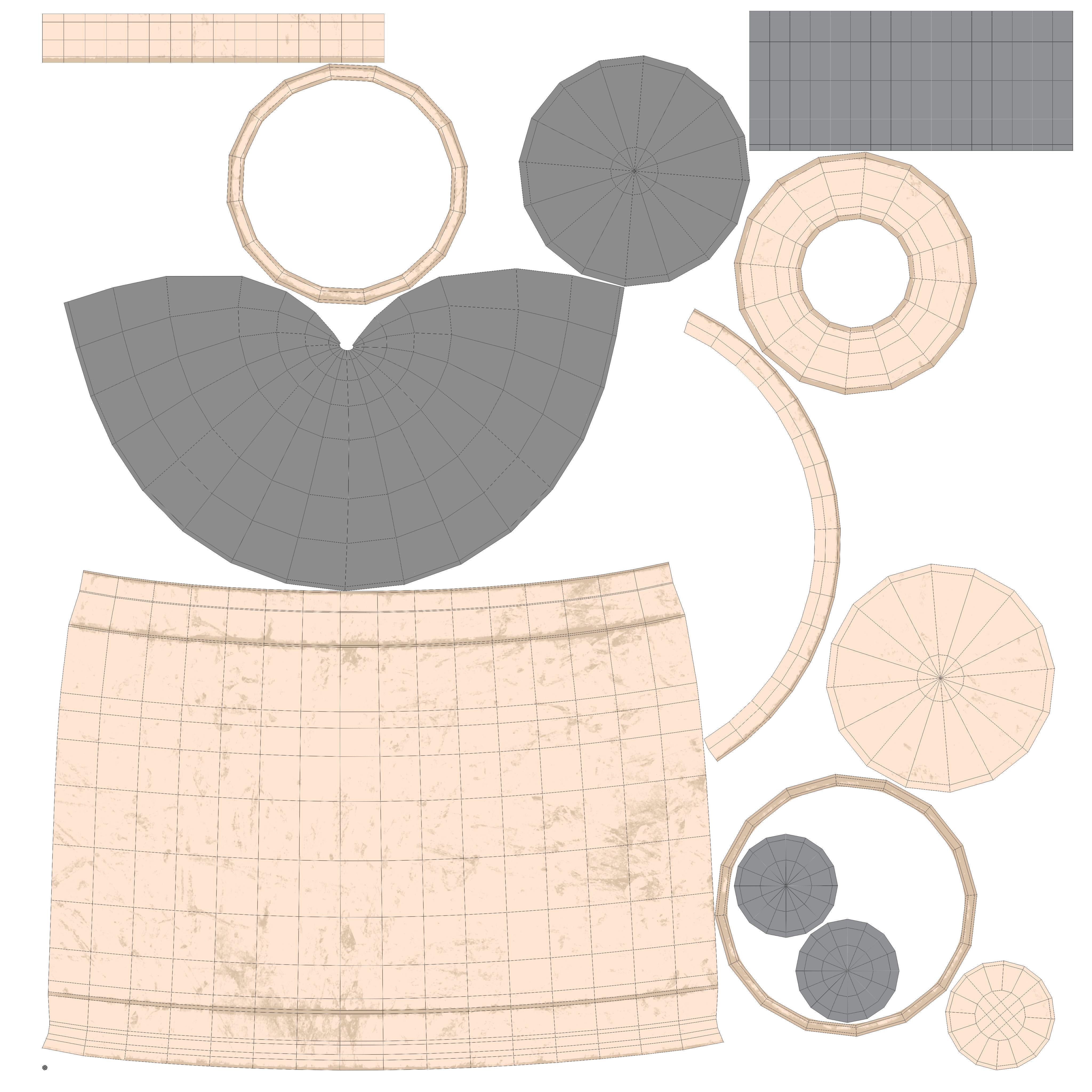 Bullet Pack 3D model_21