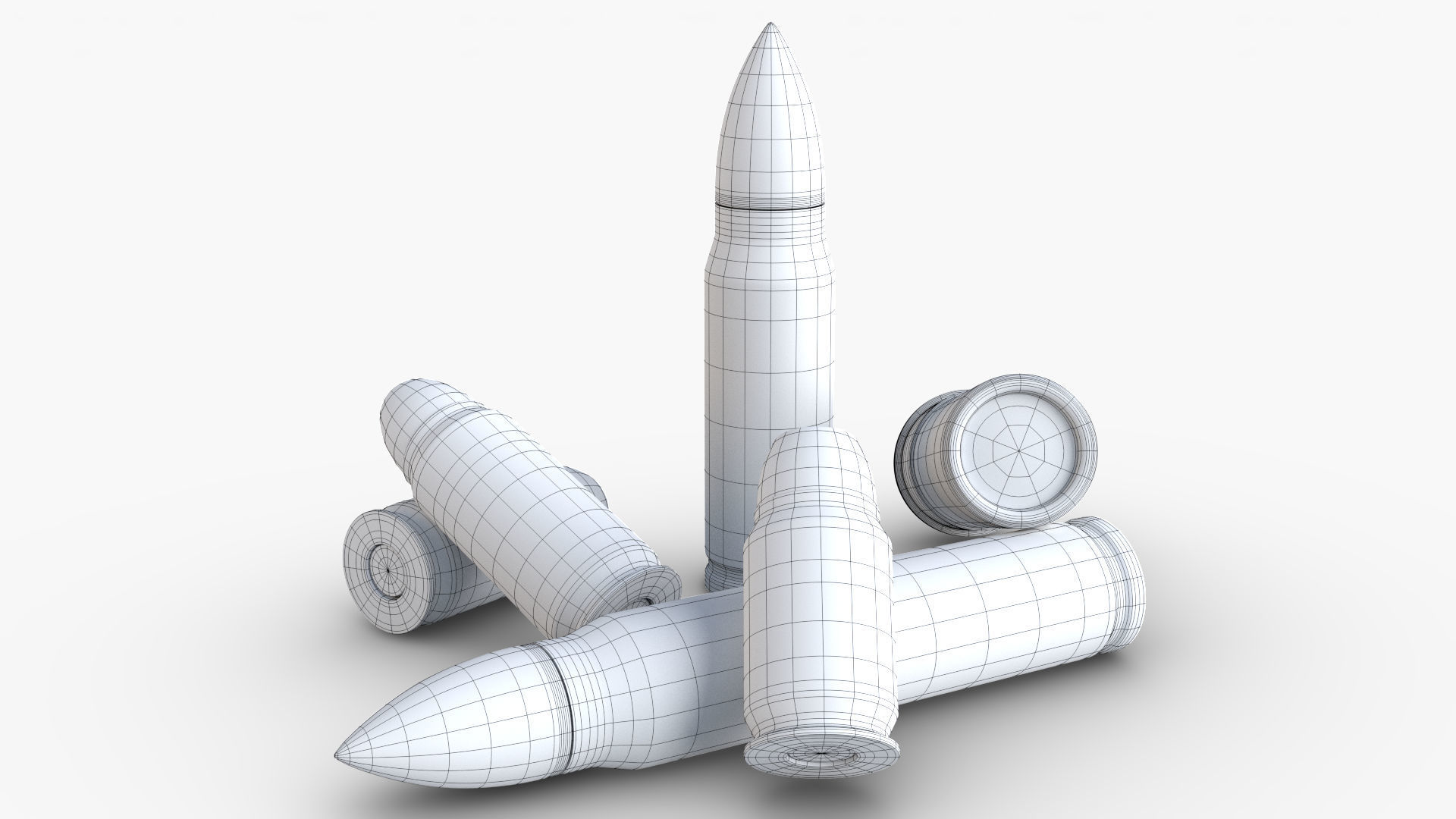 Bullet Pack 3D model_17