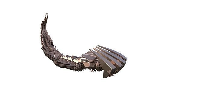 Robot tail 2  3D model
