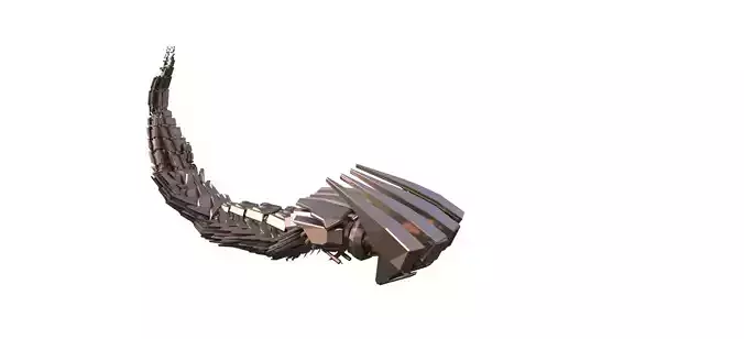 Robot tail 2  3D model