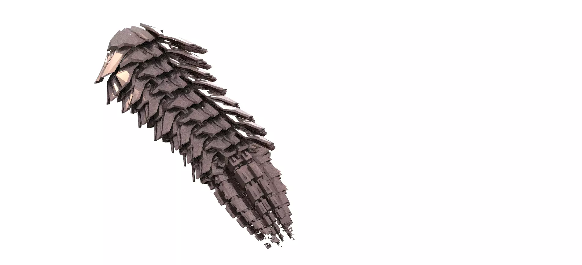 Robot tail 5 3D model_0