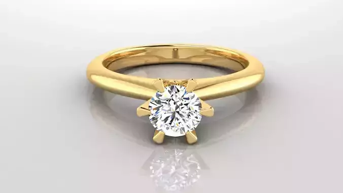 Ring M26    The luxury female ring with gem wedding