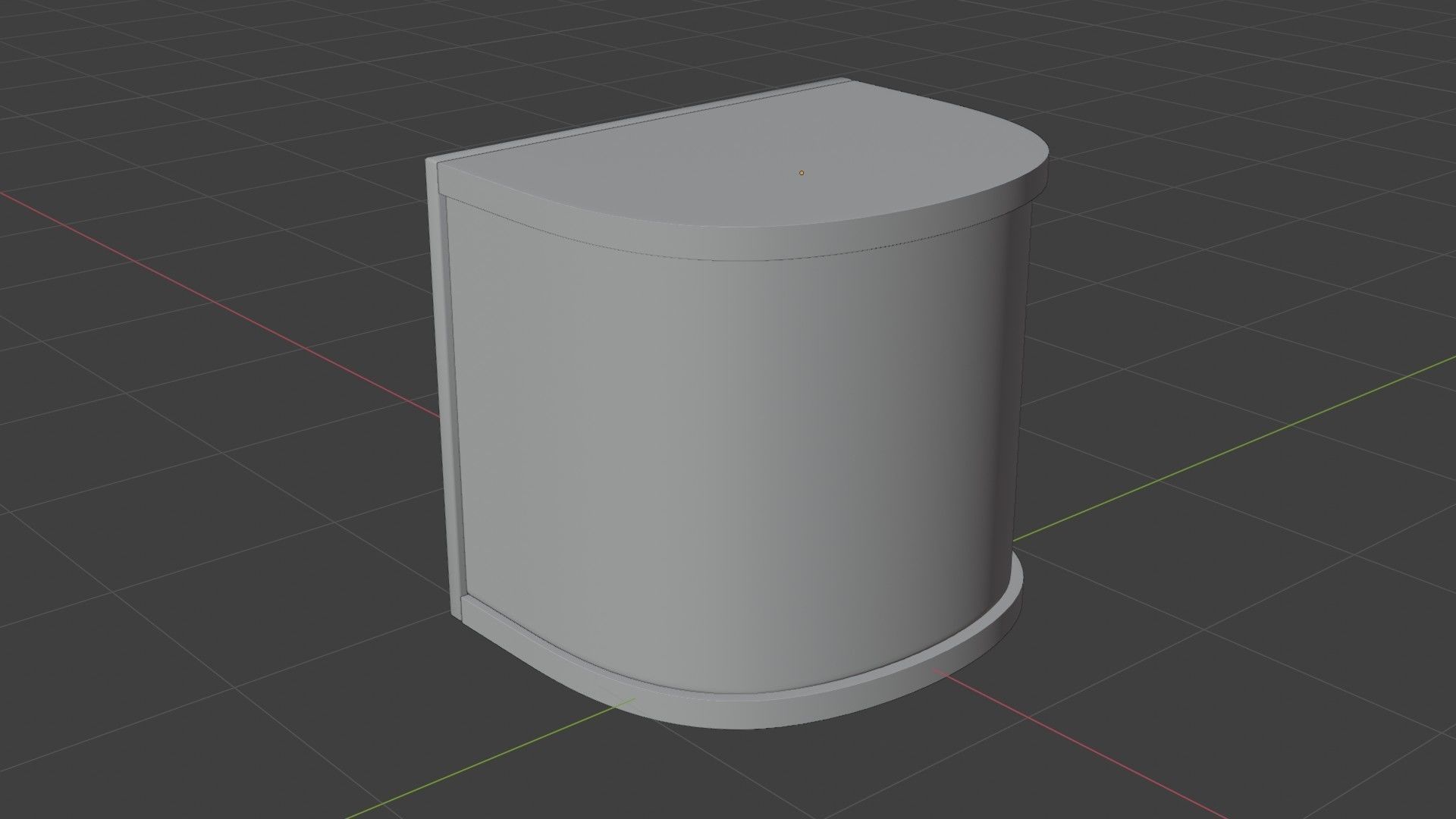 Scifi spaceship angular module table panel component 3D model_10