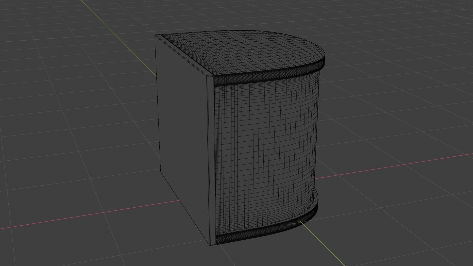 Scifi spaceship angular module table panel component 3D model_8