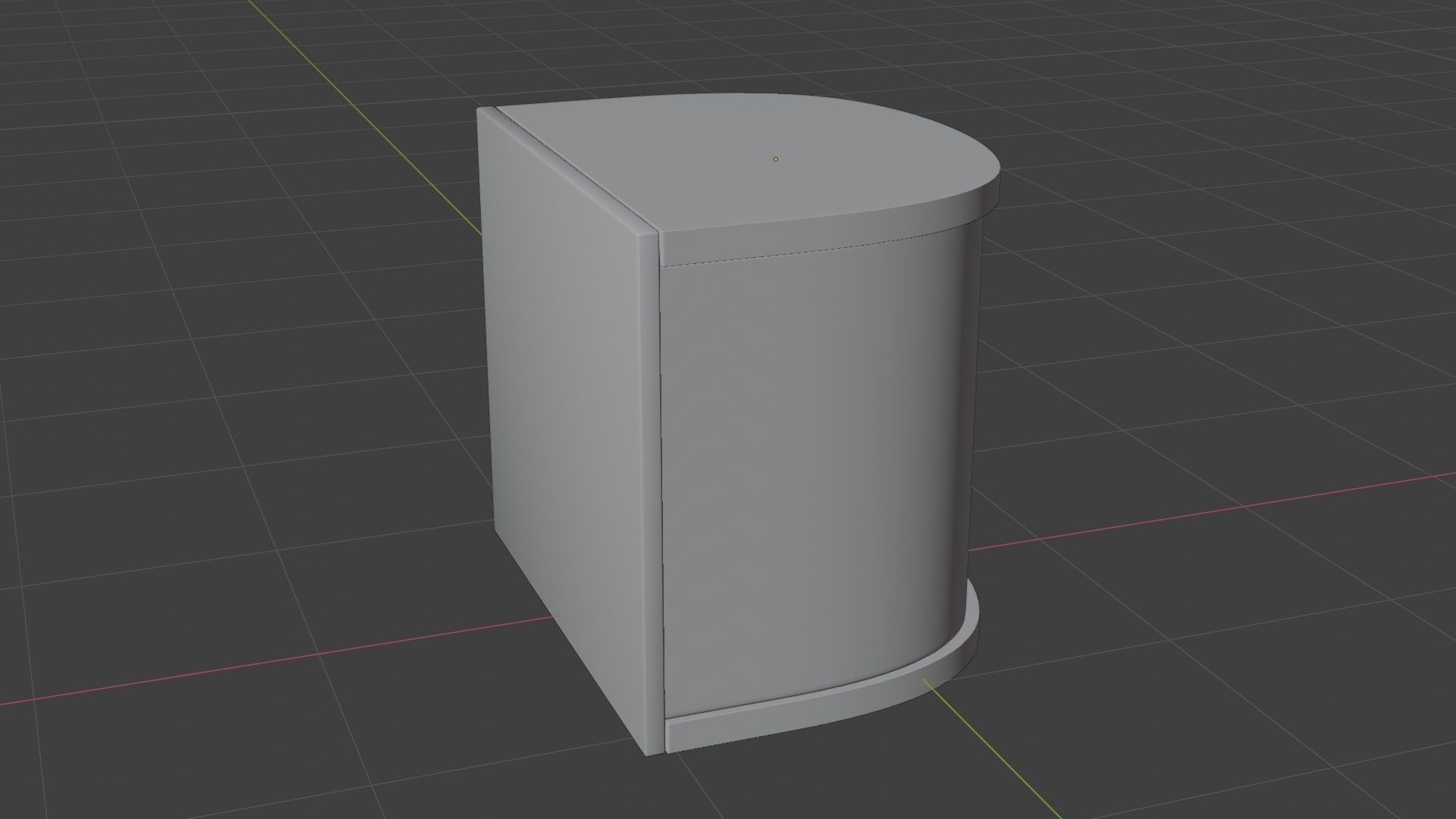 Scifi spaceship angular module table panel component 3D model_7