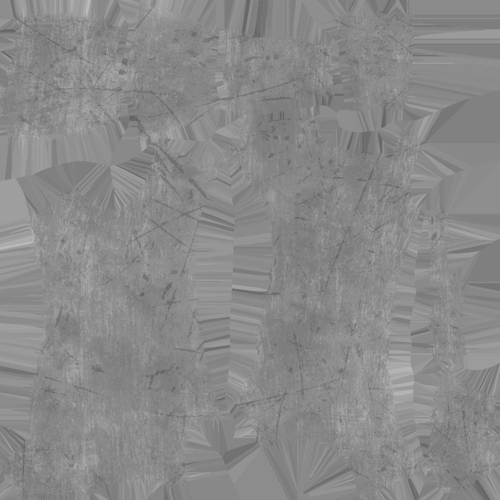 Bad Corpse Torn Soldier Gore Man Low-poly 3D model_22