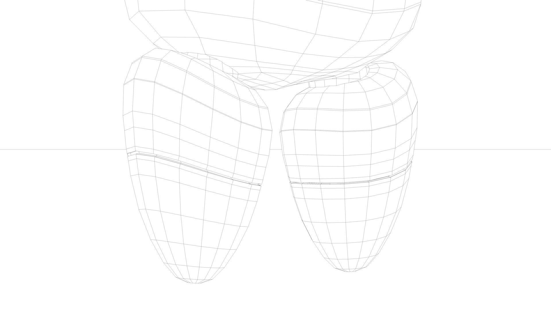 Cute Robot Low-poly 3D model_37