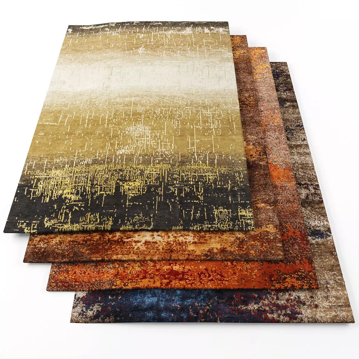 Rugs-1266 modern rugs for living room Low-poly 3D model_0